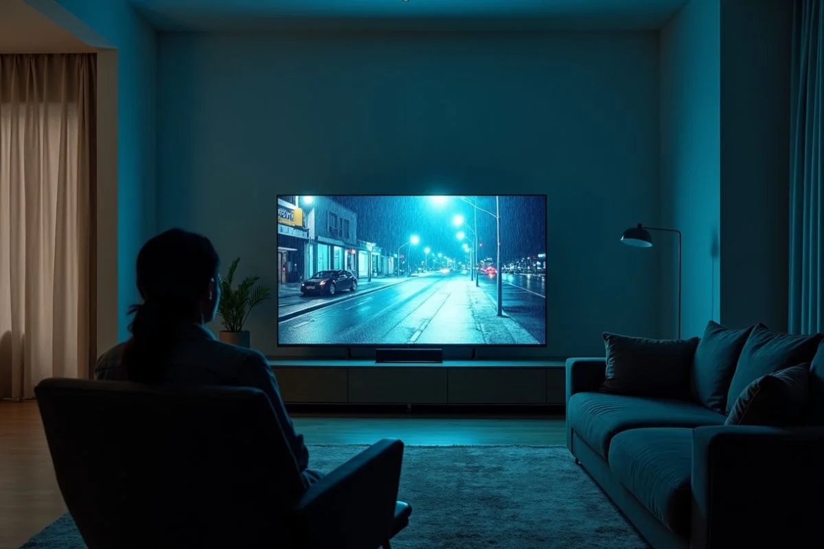 Da TV-skjermen ble invadert av «ingenting»