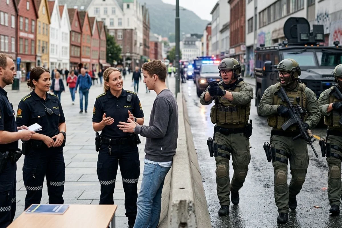 Politiet i USA vs Norge. En krise i utdanning og voldsbruk