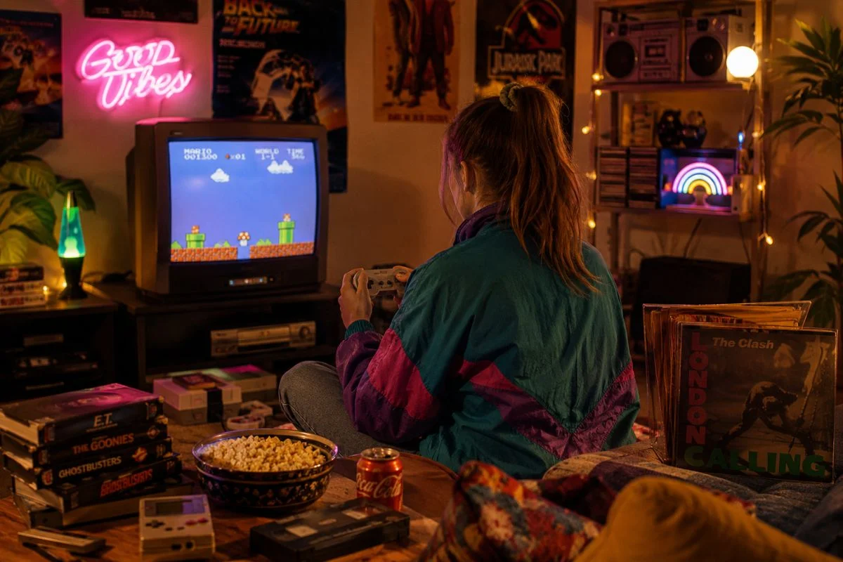 Nostalgien gjør comeback- derfor elsker unge gamle filmer, musikk og spill