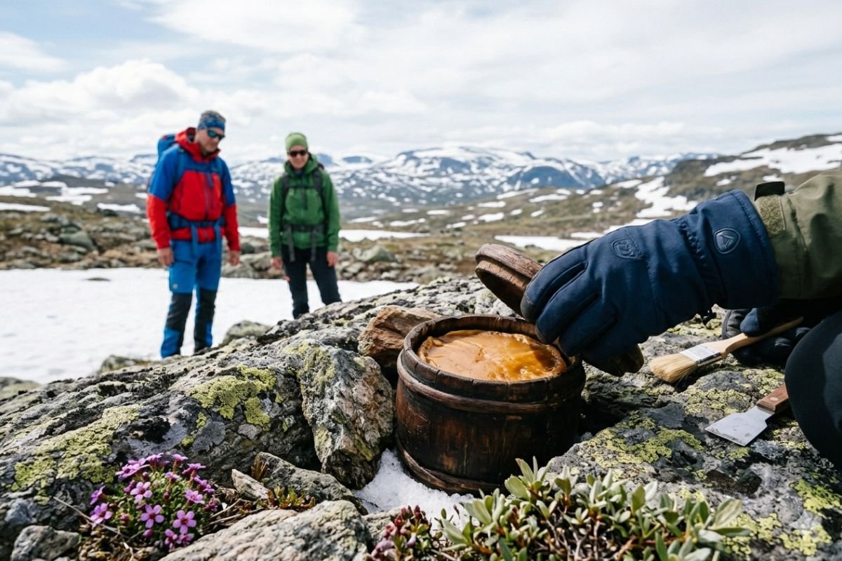 Mystisk funn på Hardangervidda: Eldgammel «ost» skaper hodebry for forskere