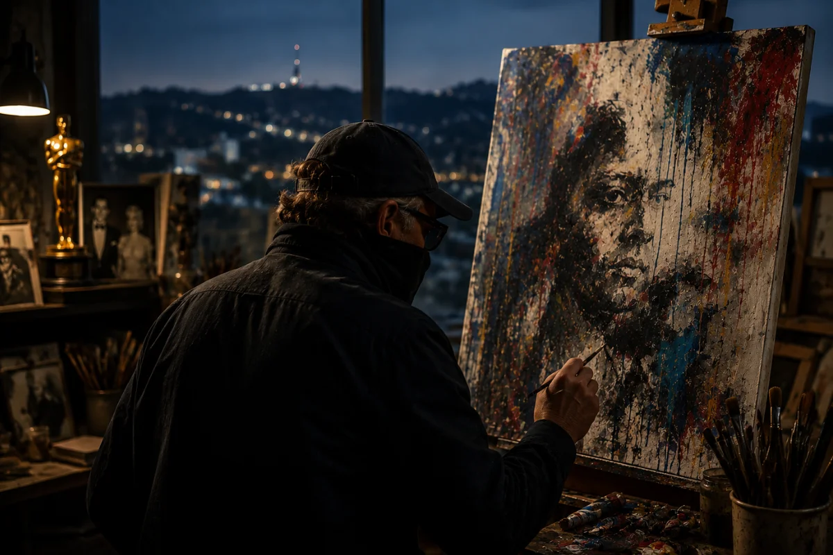 Den hemmelige kunst-bølgen. Hvorfor de største Hollywood-stjernene maler under falskt navn