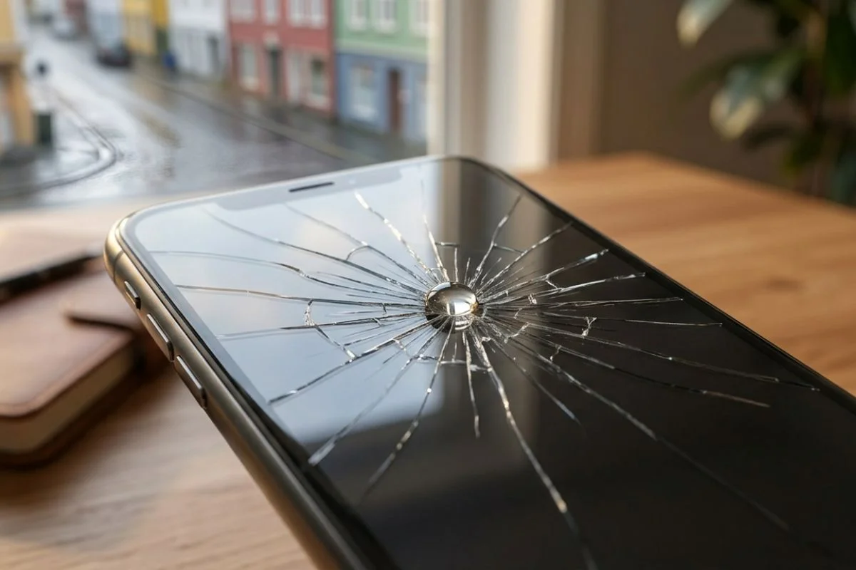 Farvel til knuste skjermer? Nytt «levende» glass reparerer seg selv på sekunder