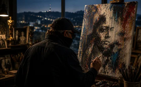 Den hemmelige kunst-bølgen. Hvorfor de største Hollywood-stjernene maler under falskt navn