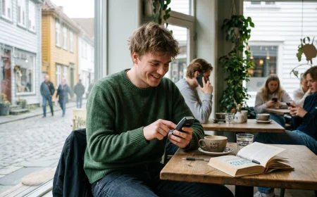 Kastet smarttelefonen. 22-årige Jonas utløser «dumtelefon-bølge» i Norge