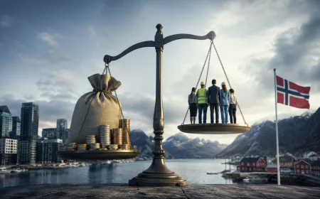 Det norske skattetrykket. En usynlig brems for verdiskaping
