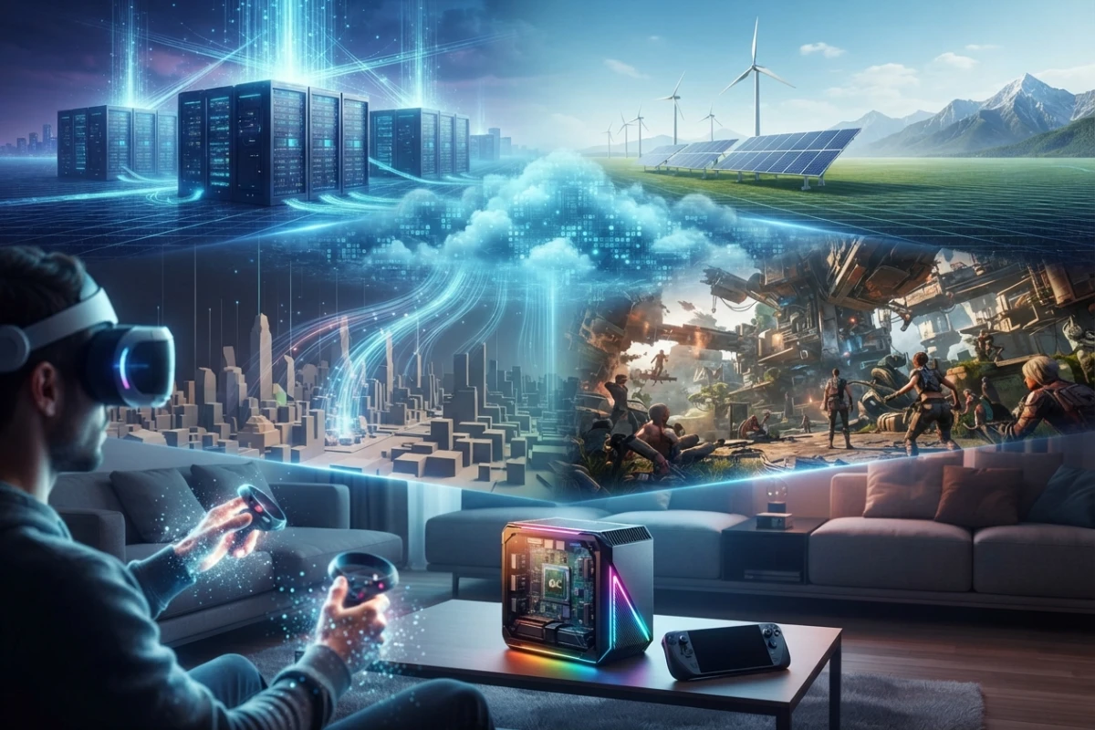 Fremtidens spillteknologi. AI, skyen og neste generasjons gaming