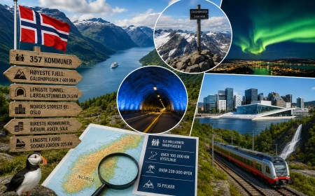 Visste du dette om Norge? 25 morsomme og interessante fakta om landet vårt